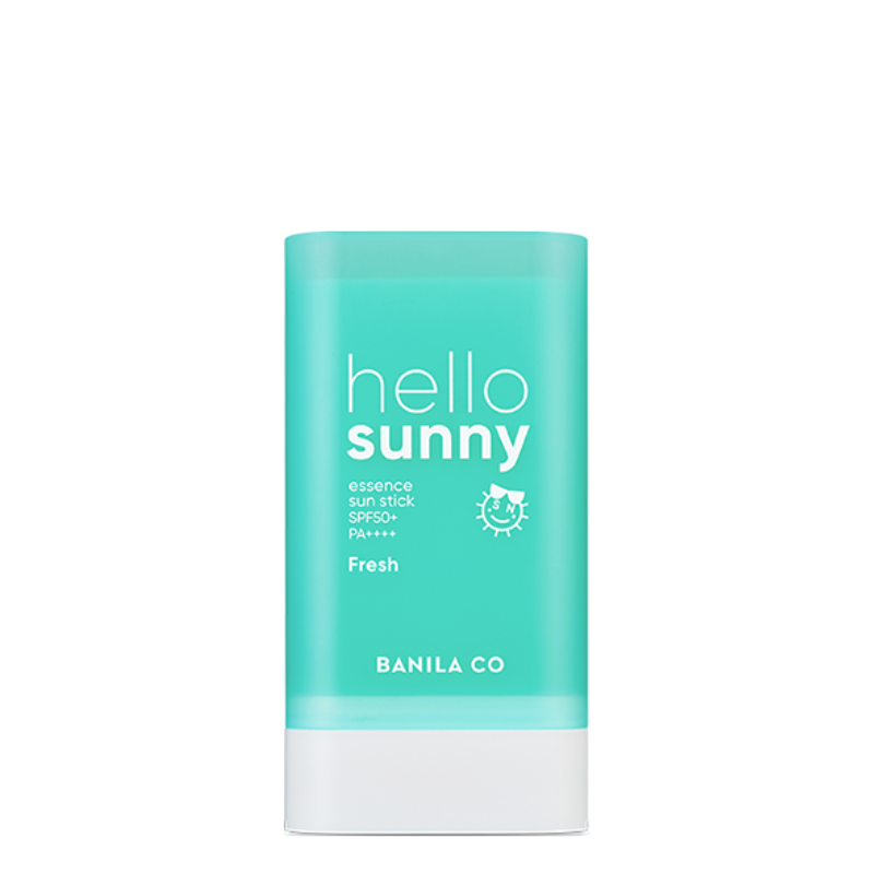 Best Korean Skincare SUN STICK Hello Sunny Essence Sun Stick Fresh SPF50+ PA++++ BANILA CO