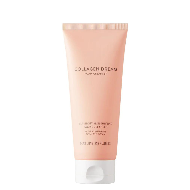 Best Korean Skincare CLEANSING FOAM Collagen Dream Foam Cleanser NATURE REPUBLIC