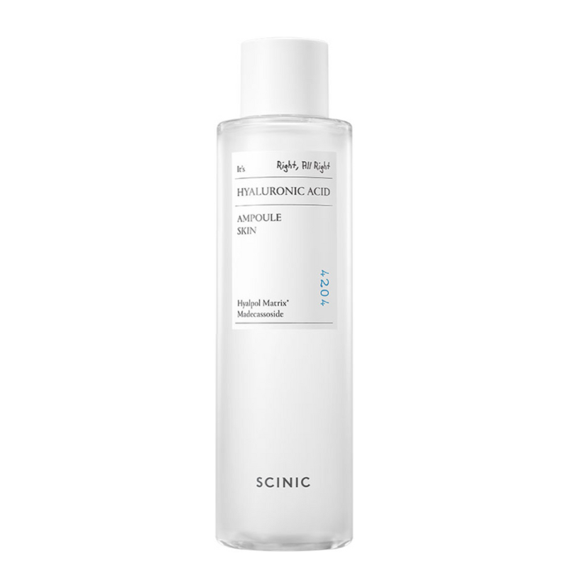 Best Korean Skincare TONER Hyaluronic Acid Ampoule Skin SCINIC