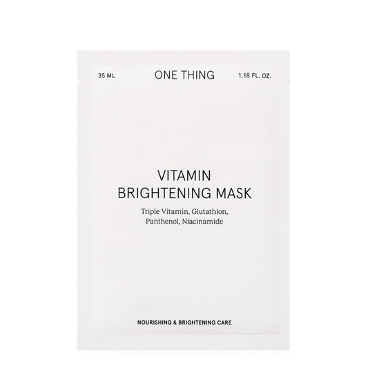 Best Korean Skincare SHEET MASK Vitamin Brightening Mask Set (5 masks) ONE THING