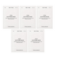 Best Korean Skincare SHEET MASK Cica Soothing Mask Set (5 masks) ONE THING
