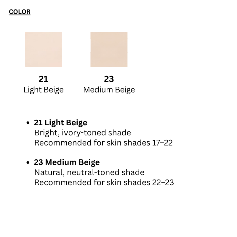 Silky Fixing Pact with 1 Refill SPF50+ PA++++ (2 colors)