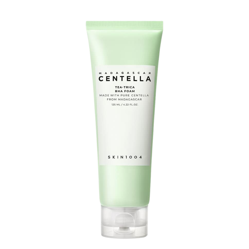 Best Korean Skincare CLEANSING FOAM Madagascar Centella Tea-trica BHA Foam SKIN1004