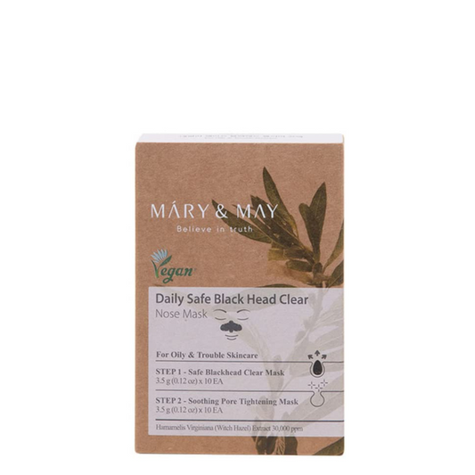 Daily Safe Black Head Clear Nose Pack Set (10pcs) Exp. 2025.03