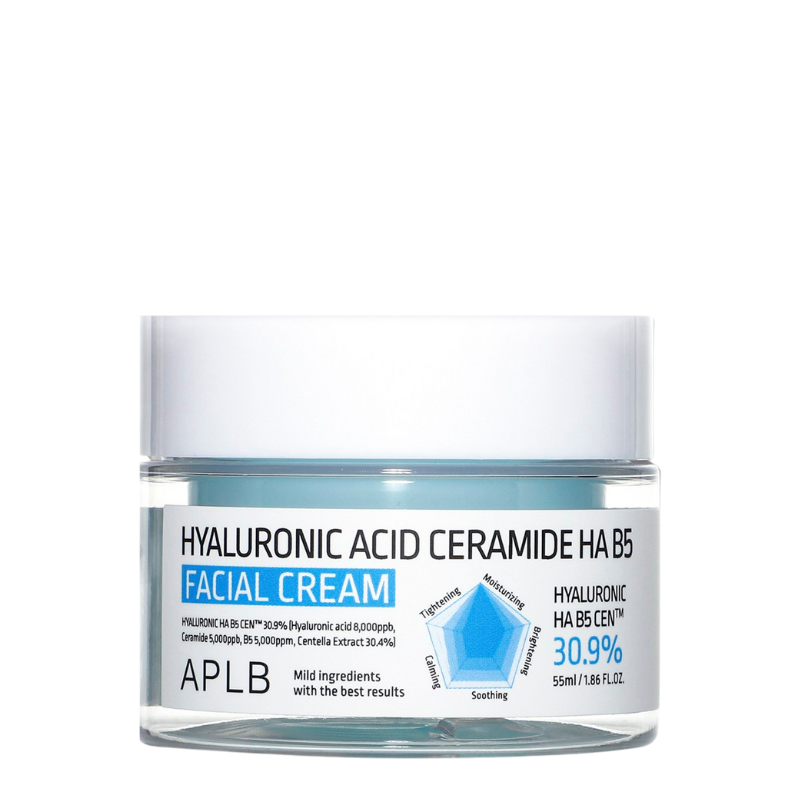 Best Korean Skincare CREAM Hyaluronic Acid Ceramide HA B5 Facial Cream APLB