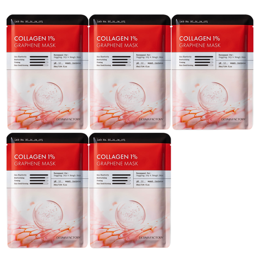 Collagen 1% Graphene Mask Set (5 masks)