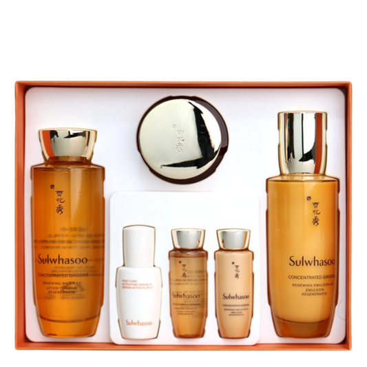 Best Korean Skincare SET Concentrated Ginseng Renewing Duo Set Sulwhasoo