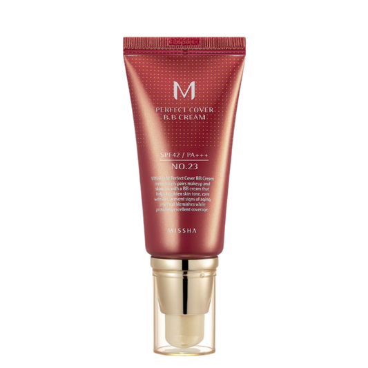 Best Korean Skincare BB CREAM M Perfect Cover BB Cream SPF42 PA+++ MISSHA