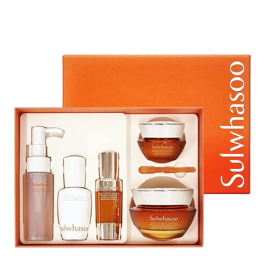 Best Korean Skincare CREAM Concentrated Ginseng Renewing Cream Rich Set Sulwhasoo