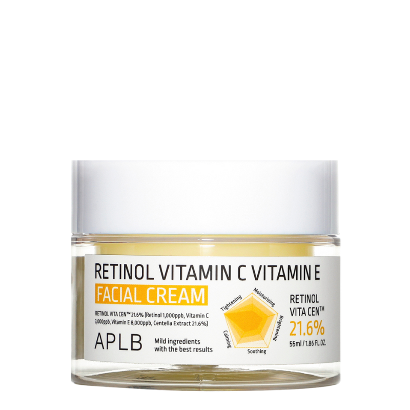 Best Korean Skincare CREAM Retinol Vitamin C Vitamin E Facial Cream APLB