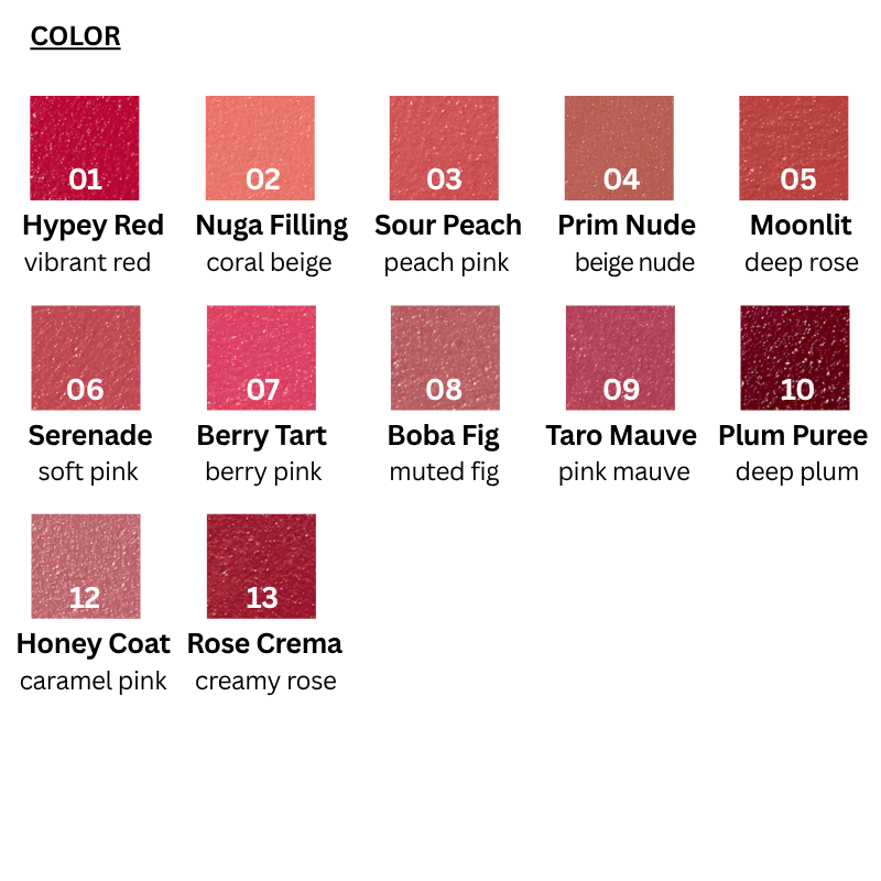 Couture Lip Tint Fitting Blur (12 colors)