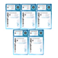 Best Korean Skincare SHEET MASK Quick Soothing S.O.S 2-Step Mask Set (5 masks) CNP Laboratory