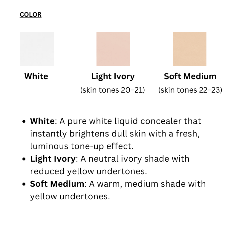 Skin Fit Cover Liquid Concealer (3 colors)