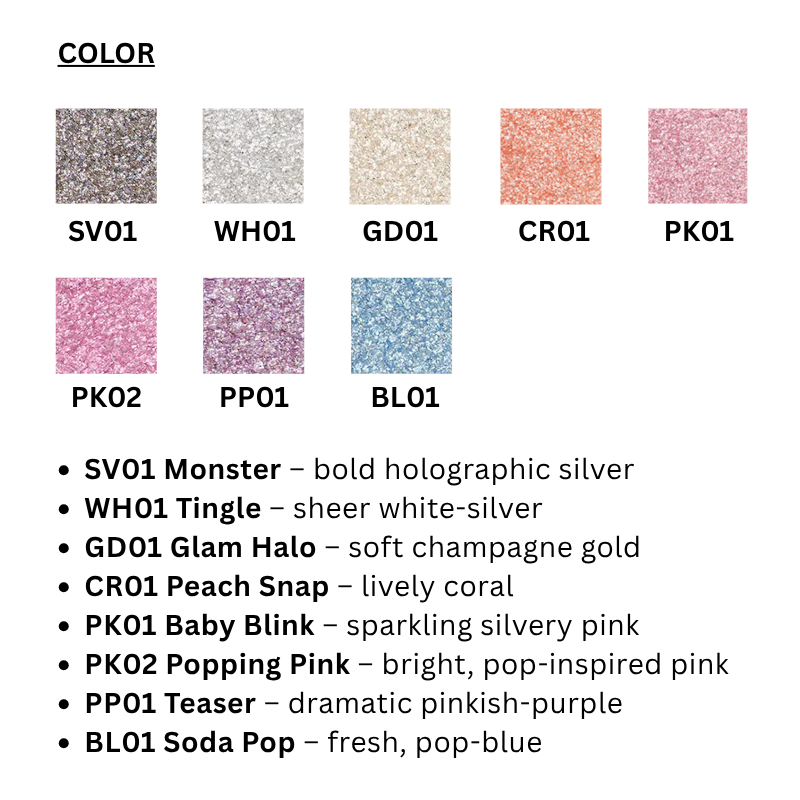 Hyper Holo Beam Eye Glitter (8 colors)