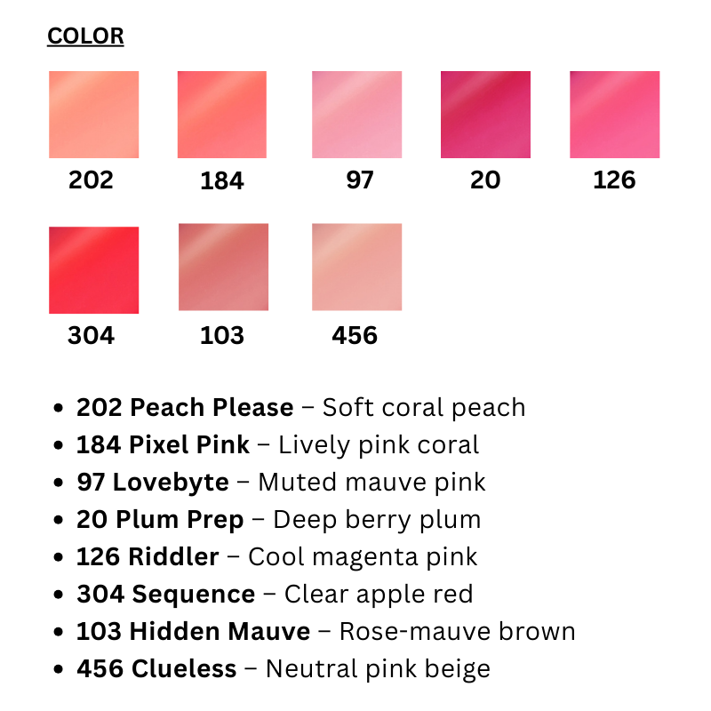 Sensual Fitting Glow Tint (8 colors)