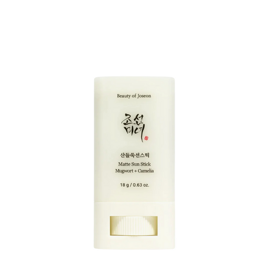Best Korean Skincare SUN STICK Matte sun stick SPF50+ PA++++ Beauty of Joseon