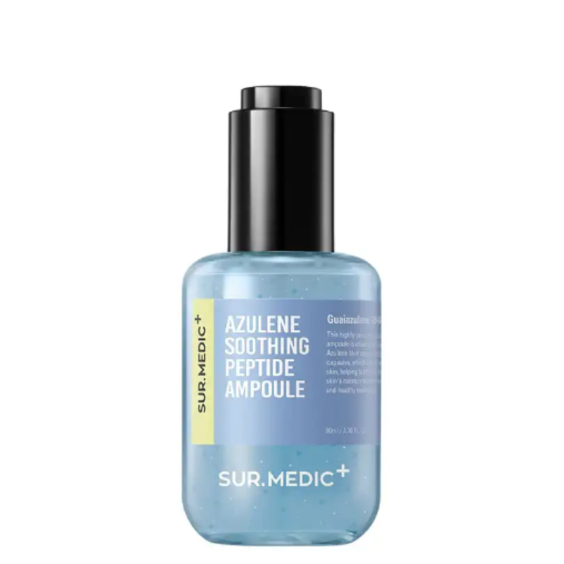 Best Korean Skincare AMPOULE Azulene Soothing Peptide Ampoule SUR.MEDIC+
