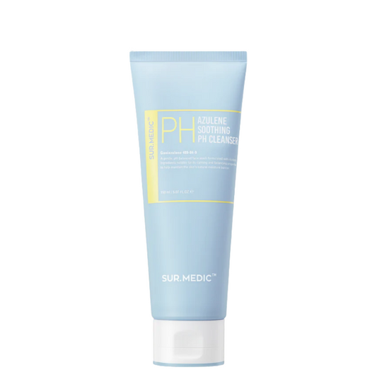 Best Korean Skincare CLEANSING FOAM Azulene Soothing PH cleanser SUR.MEDIC+