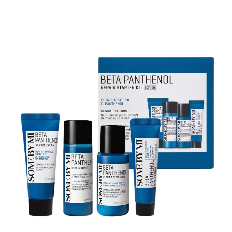 Best Korean Skincare SET Beta Panthenol Repair Starter Kit SOME BY MI