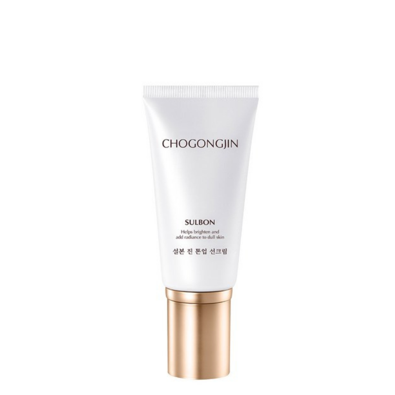 Best Korean Skincare SUN CREAM Sulbon Jin Tone Up Sun Cream SPF50+ PA++++ CHOGONGJIN
