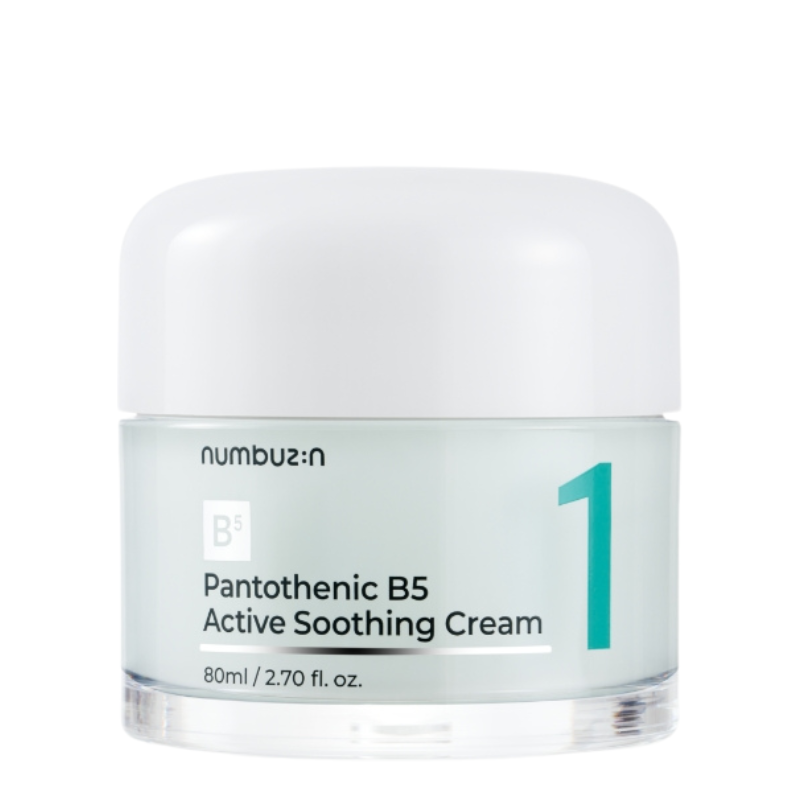 Best Korean Skincare CREAM No.1 Pantothenic B5 Active Soothing Cream numbuzin