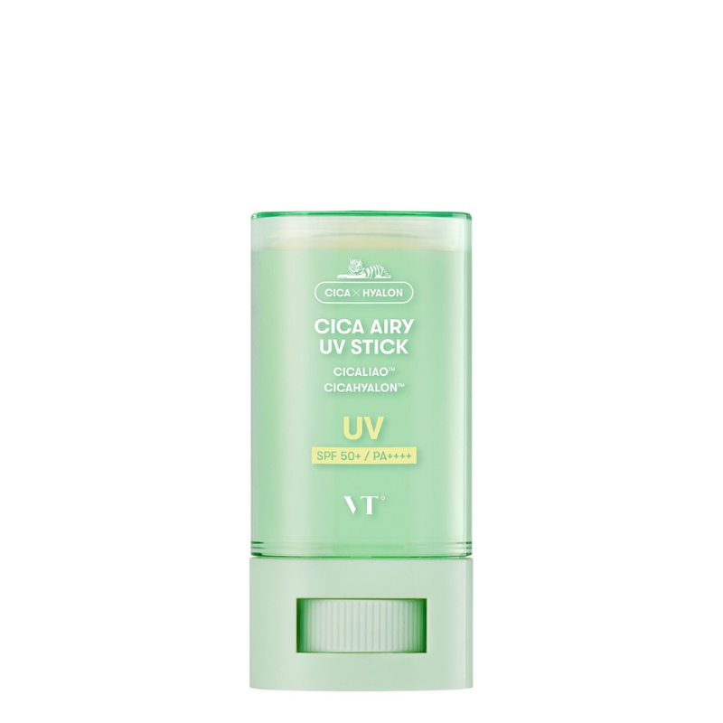 Best Korean Skincare SUN STICK Cica Airy UV Stick SPF50+ PA++++ VT COSMETICS