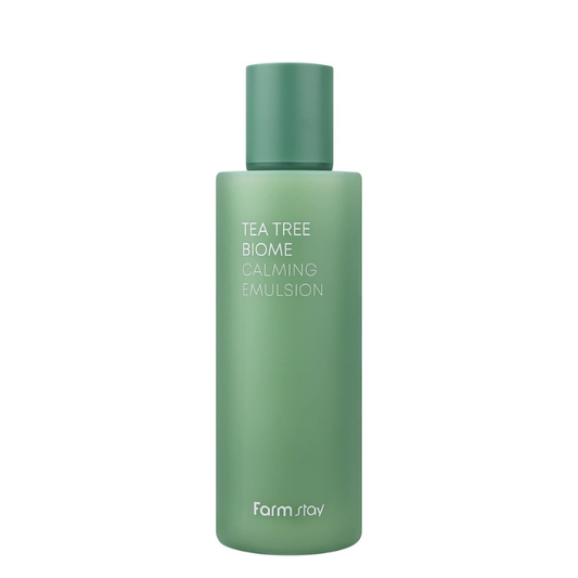 Best Korean Skincare EMULSION Tea Tree Biome Calming Emulsion Farm Stay