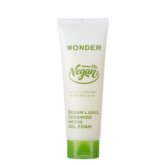 Best Korean Skincare CLEANSING GEL Wonder Vegan Label Ceramide Mochi Gel Foam TONYMOLY