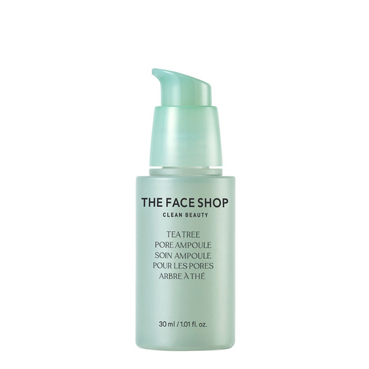 Best Korean Skincare AMPOULE Tea Tree Pore Ampoule THE FACE SHOP