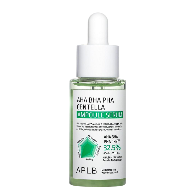 Best Korean Skincare SERUM AHA BHA PHA Centella Ampoule Serum APLB