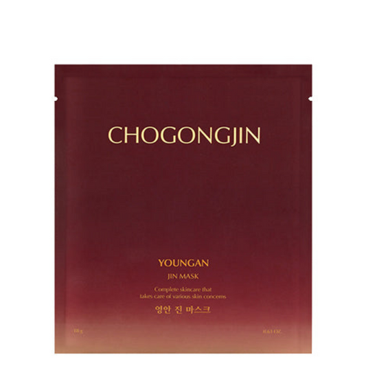 Best Korean Skincare SHEET MASK Youngan Jin Mask Set (5 masks) CHOGONGJIN