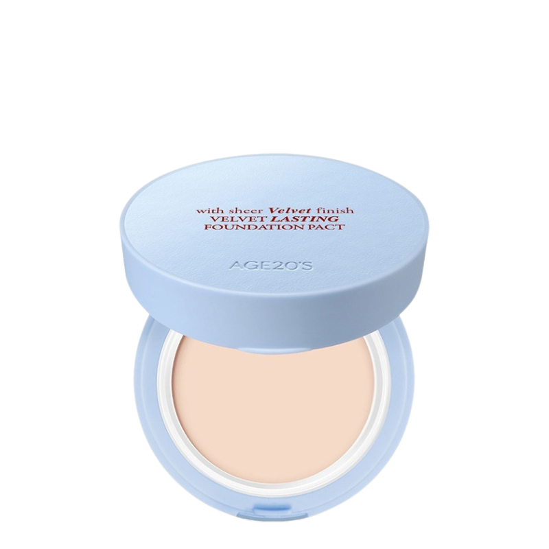 Velvet Lasting foundation Pact SPF50+ PA++++ (4 colors)