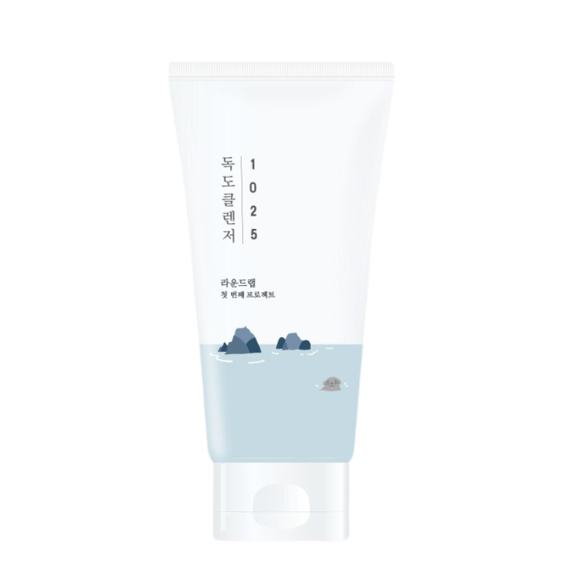 Best Korean Skincare CLEANSING FOAM 1025 Dokdo Cleanser ROUND LAB