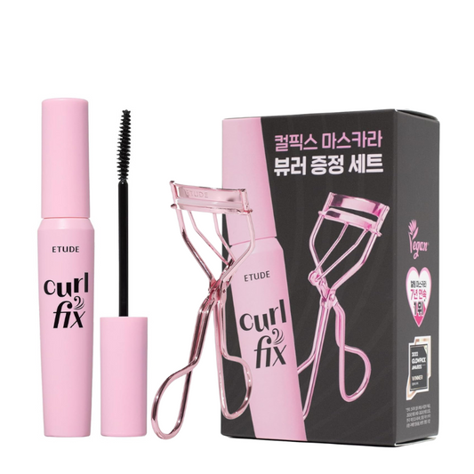 Curl Fix Mascara with Eyelash Curler (2 colors)