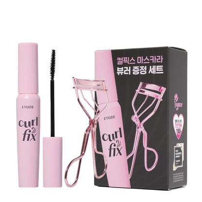 Curl Fix Mascara with Eyelash Curler (2 colors)