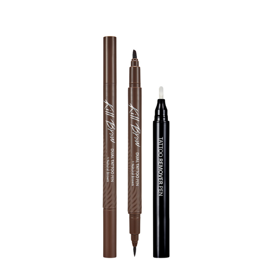 Kill Brow Dual Tattoo Pen with Remover Pen (3colors)