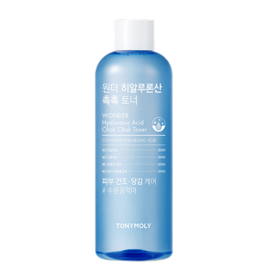 Best Korean Skincare TONER Wonder Hyaluronic Acid Chok Chok Toner TONYMOLY