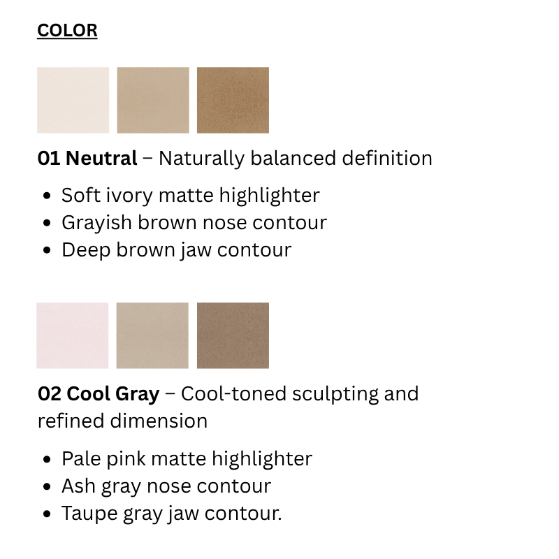 Tone Pairing Contour Palette (2 colors)