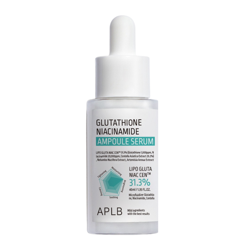 Best Korean Skincare SERUM Glutathione Niacinamide Ampoule Serum APLB