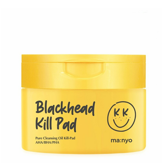 Best Korean Skincare CLEANSING PAD Blackhead Pure Cleansing Oil Kill Pad (50 pads) ma:nyo
