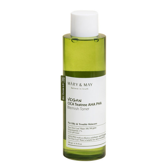 Vegan Cica Teatree AHA PHA Blemish Toner