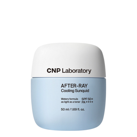 Best Korean Skincare SUN FLUID AFTER-RAY Cooling Sunquid SPF50+ PA++++ CNP Laboratory