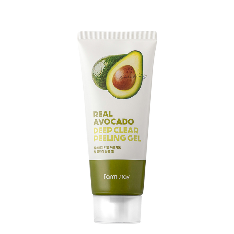 Best Korean Skincare PEELING Farm Stay Real Avocado Deep Clear Peeling Gel Farm Stay