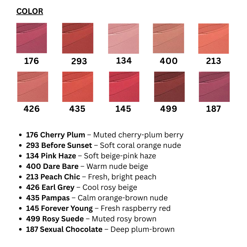 Sensual Powder Matte Liquid (10 colors)