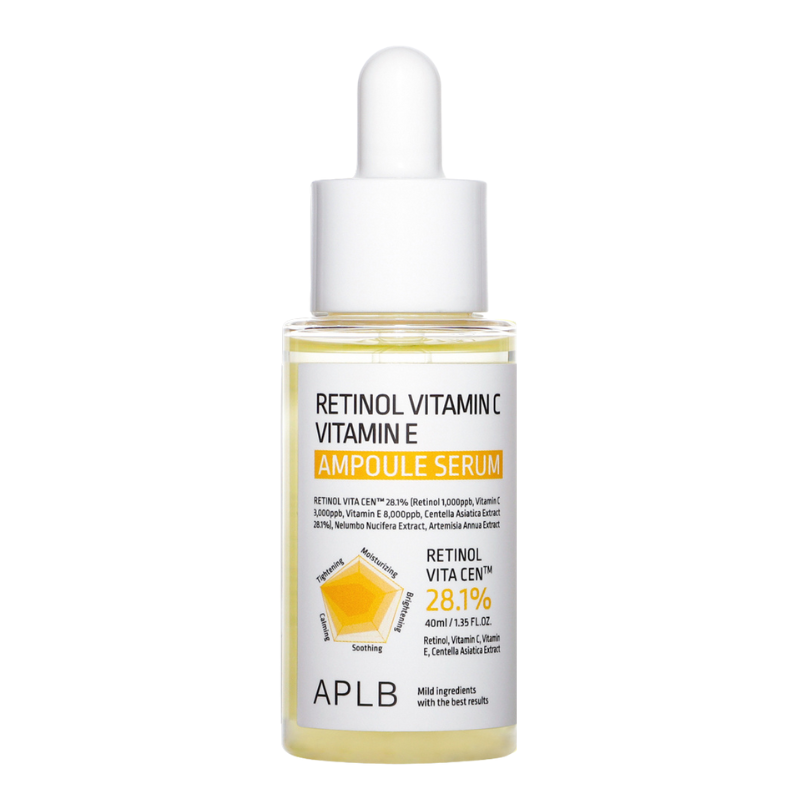 Best Korean Skincare SERUM Retinol Vitamin C Vitamin E Ampoule Serum APLB