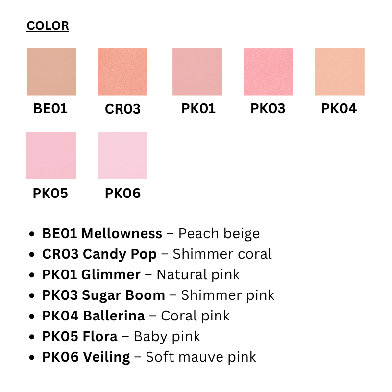 Priming Veil Cheek (7 colors)
