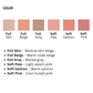 Cover Lip Base (6 colors)