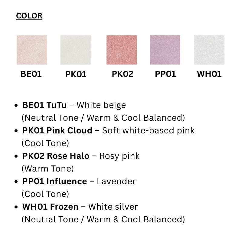 Silky Glow Highlighter (5 colors)