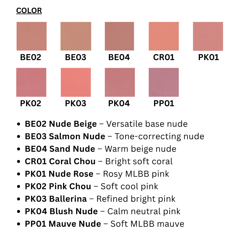 Smudging Lip Pencil (9 colors)