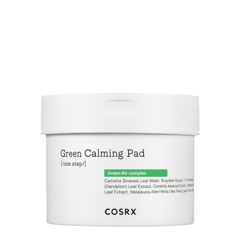 Best Korean Skincare TONER PAD One Step Green Hero Calming Pad COSRX